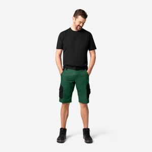 Bermuda de travail pour homme FHB - 21THEO coloris vert 2