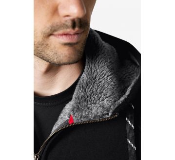 SWEAT A CAPUCHE DOUBLURE FOURREE JÖRG - FHB