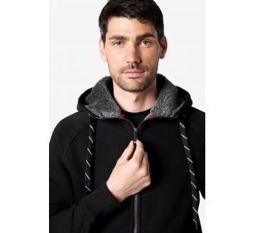 SWEAT A CAPUCHE DOUBLURE FOURREE JÖRG - FHB