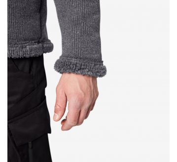 PULL POLAIRE COL CAMIONNEUR ZIP ROBERT - FHB