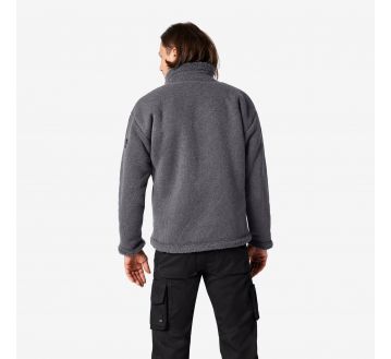 PULL POLAIRE COL CAMIONNEUR ZIP ROBERT - FHB