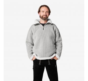 PULL POLAIRE COL CAMIONNEUR ZIP ROBERT - FHB