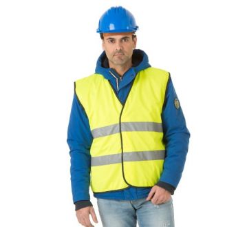 Gilet de signalisation jaune fluo classe 2