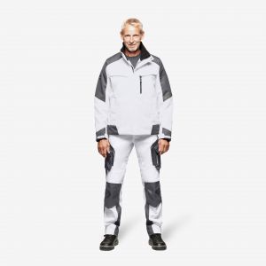 Veste de travail déperlante FHB - 24LARS coloris blanc 2