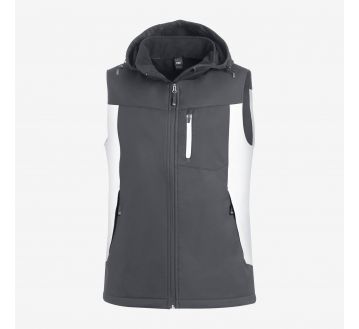 Gilet sans manches Softshell FHB - 24JUSTUS coloris beige