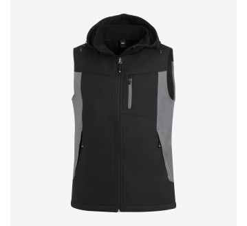 Gilet sans manches Softshell FHB - 24JUSTUS coloris gris
