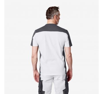 TEE-SHIRT MANCHES COURTES BI-COLORE MARC - FHB