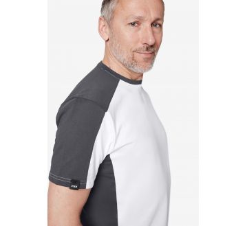 TEE-SHIRT MANCHES COURTES BI-COLORE MARC - FHB