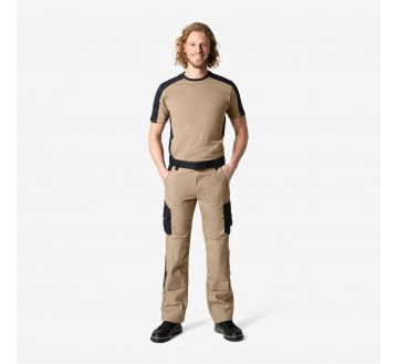 TEE-SHIRT MANCHES COURTES BI-COLORE MARC - FHB