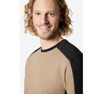 TEE-SHIRT MANCHES COURTES BI-COLORE MARC - FHB