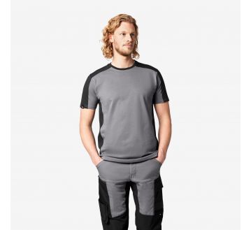 TEE-SHIRT MANCHES COURTES BI-COLORE MARC - FHB