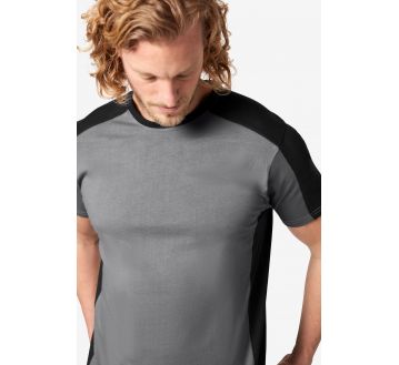 TEE-SHIRT MANCHES COURTES BI-COLORE MARC - FHB