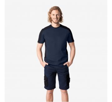 TEE-SHIRT MANCHES COURTES BI-COLORE MARC - FHB