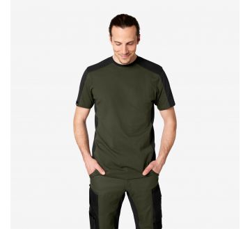 TEE-SHIRT MANCHES COURTES BI-COLORE MARC - FHB