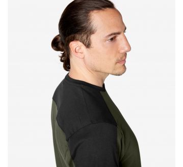 TEE-SHIRT MANCHES COURTES BI-COLORE MARC - FHB