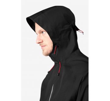 VESTE DE PLUIE BORIS NOIR PROTECT 3 COUCHES - FHB
