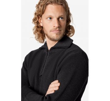 PULL LAINE COL CAMIONNEUR ZIP HINNERK - FHB