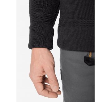 PULL LAINE COL CAMIONNEUR ZIP HINNERK - FHB