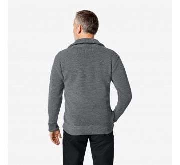 PULL LAINE COL CAMIONNEUR ZIP HINNERK - FHB