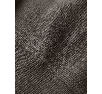 PULL LAINE COL CAMIONNEUR ZIP HINNERK - FHB