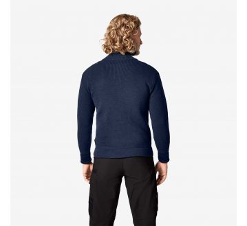 PULL LAINE COL CAMIONNEUR ZIP HINNERK - FHB