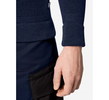 PULL LAINE COL CAMIONNEUR ZIP HINNERK - FHB