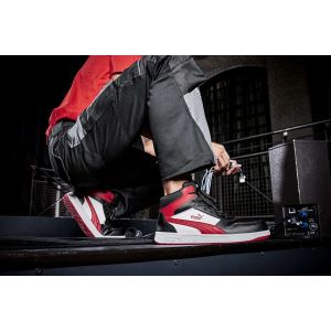CHAUSSURES SECURITE FRONCOURT 630050 BLK/WHT/RED MID S3 ESD - PUMA 2