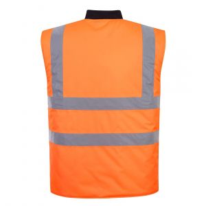GILET ORANGE REVERSIBLE S469 - PORTWEST 2