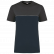 TEE-SHIRT BICOLORE ECORESPONSABLE UNISEXE WK304 - TOPTEX