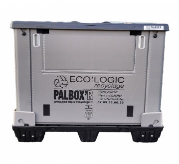 PALBOX'R 1M3 RECYCLAGE EPI - COLLECTE + VALORISATION - ECO'LOGIC