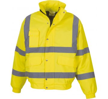 BLOUSON HAUTE VISIBILITE YHVP211 - TOPTEX