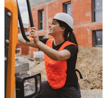 CHASUBLE RAFRAICHISSANTE ORANGE EV03 G-HEAT