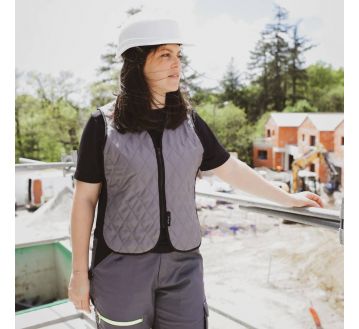 GILET RAFRAICHISSANTE GRIS EV05 G-HEAT