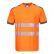 T-shirt haute visibilité anti-UV PORTWEST - Orange/Gris face