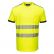 T-shirt haute visibilité anti-UV PORTWEST - Jaune/Noir face