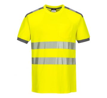 TEE-SHIRT HAUTE VISIBILITE PW3 - T181 - PORTWEST