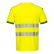 T-shirt haute visibilité anti-UV PORTWEST - Jaune/Gris dos