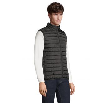 DOUDOUNE LIGHT SANS MANCHES HOMME 04020 - Noir