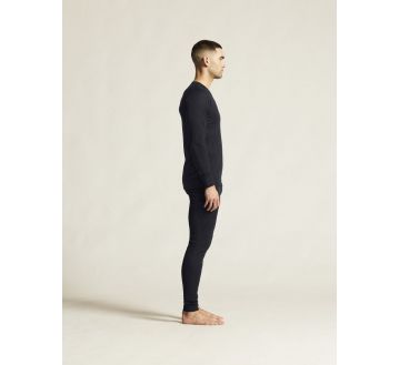 ENSEMBLE TEE-SHIRT/CALECON  NOIR CORE WARM/CORE...