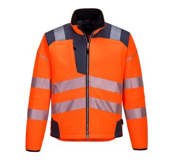 SOFTSHELL HAUTE VISIBILITE T402 CLASSE 3 TRIPLE COUCHE - PORTWEST
