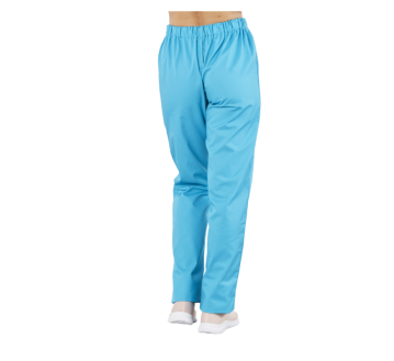 Pantalon de travail PACO Turquoise Dos