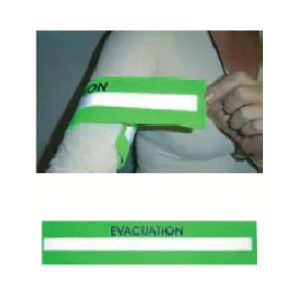 2413647 Velcro vert “évacuation”