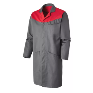 BLOUSE PRO'UP MOLINEL gris rouge face