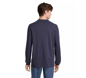 POLO MANCHES LONGUES PLANET MARINE DOS - SOL'S