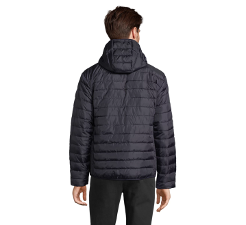 DOUDOUNE HOMME A CAPUCHE STREAM MARINE PORTEE DOS- SOL'S