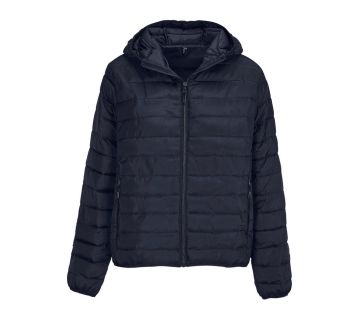 DOUDOUNE FEMME A CAPUCHE STREAM 04445 - SOL'S - French Marine