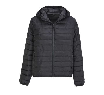 DOUDOUNE FEMME A CAPUCHE STREAM 04445 - SOL'S - Noir