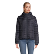 DOUDOUNE FEMME A CAPUCHE STREAM 04445 - SOL'S - French Marine PORTEE