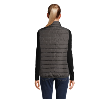 Doudoune light femme STREAM 04021 - Anthracite PORTEE