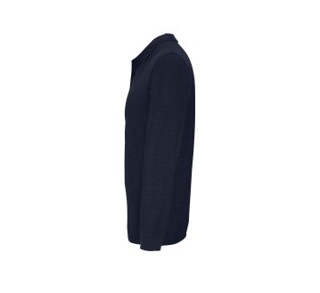 POLO MANCHES LONGUES PLANET MARINE COTE SIMPLE - SOL'S